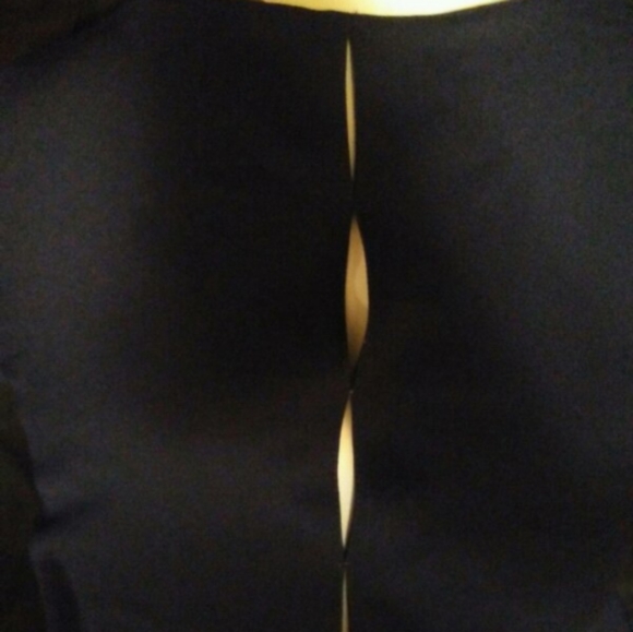 Free with Bundle! ZARA Navy Deep-V Top (see notes!) - Picture 3 of 3